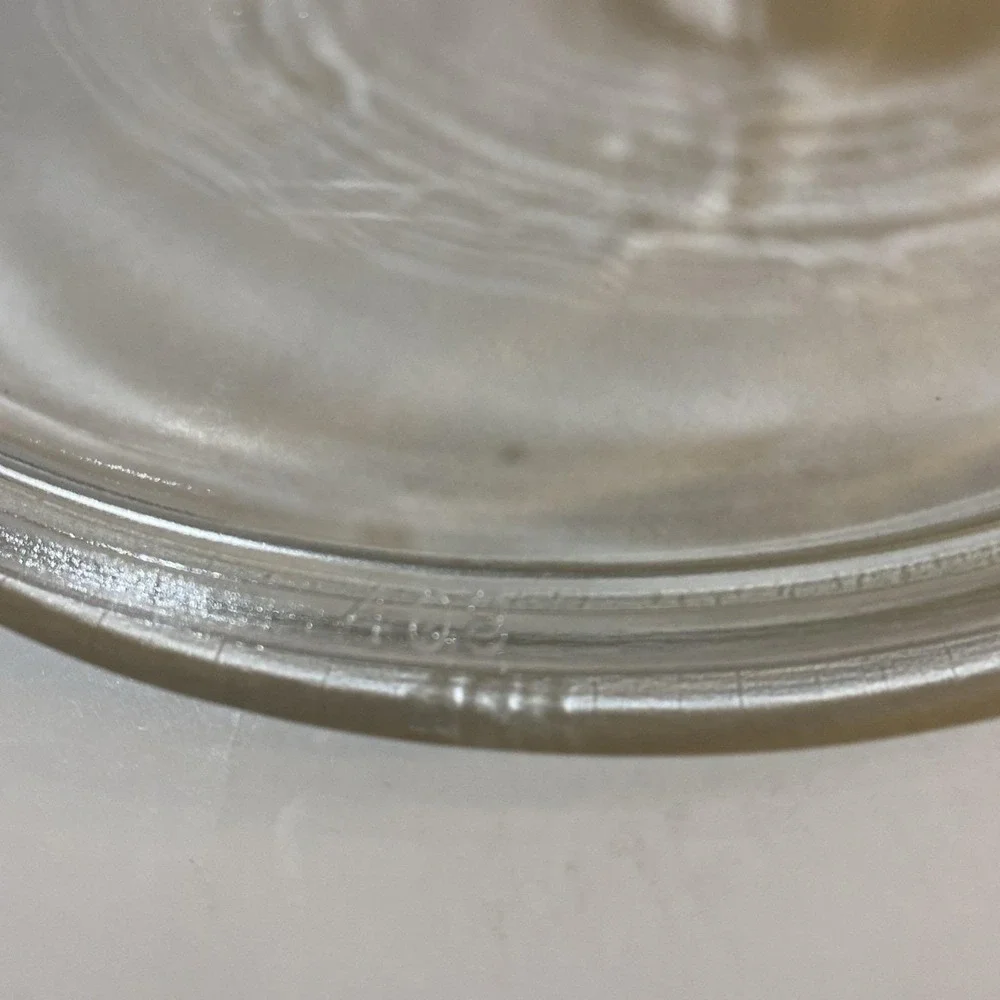 Vtg.‎ Pyrex 408 Clear Glass Replacement Lid Round 8.75